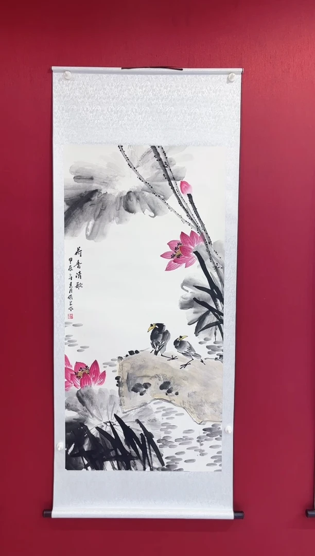 国画4#于倩兰老师 花鸟画作