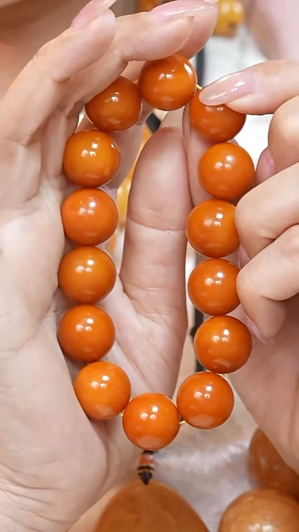 蜜蜡颈饰未镶嵌222  6573天然蜜蜡珠宝奇石云端妖孽全部保真