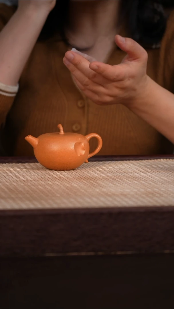 茶壶紫砂段泥 110cc