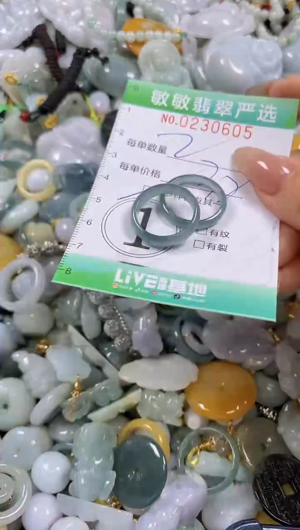 翡翠未镶嵌颈饰闪购0230605多样性发其一
