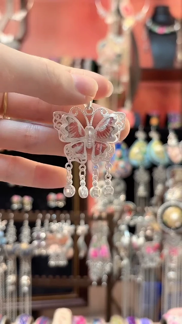 织绣 云织谣民族风精美饰品   334