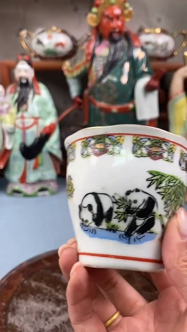 瓷片微瑕慎拍景德镇窑老厂瓷器单件