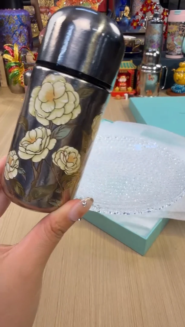 102造闵集 纯钛口袋杯 150mL（山茶花）