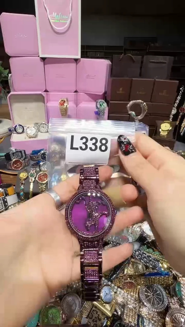 石英机芯不锈钢不锈钢直播定闪专用