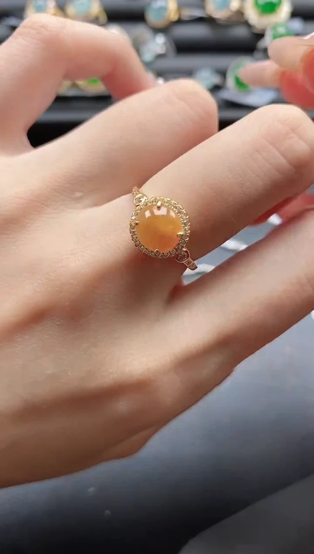 【闪购商品】翡翠戒指银S925镶嵌1111