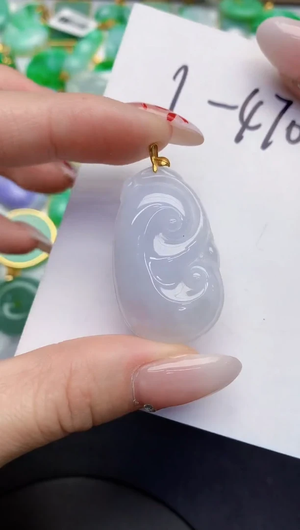 【闪购商品】翡翠颈饰18K金镶嵌00000000000