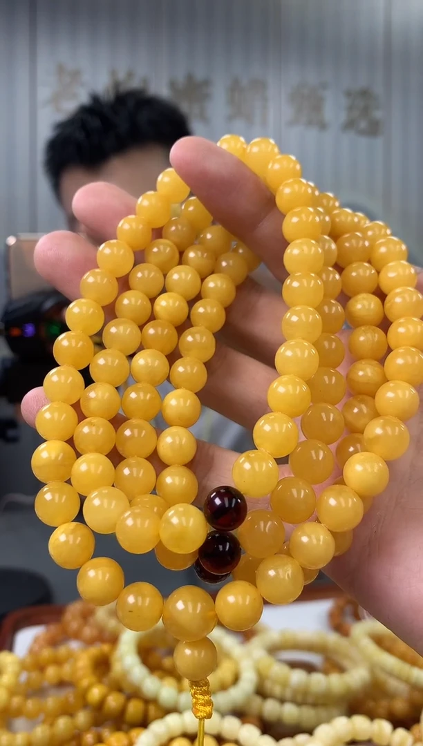 【闪购商品】琥珀裸石未镶嵌链子