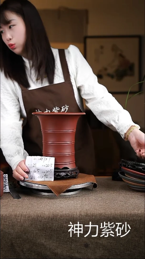 【闪购商品】紫砂花盆紫砂花盆4727