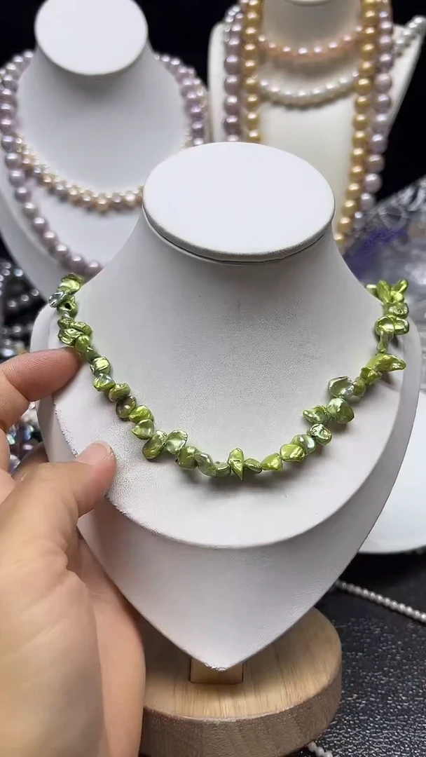 淡水珍珠未镶嵌颈饰多人