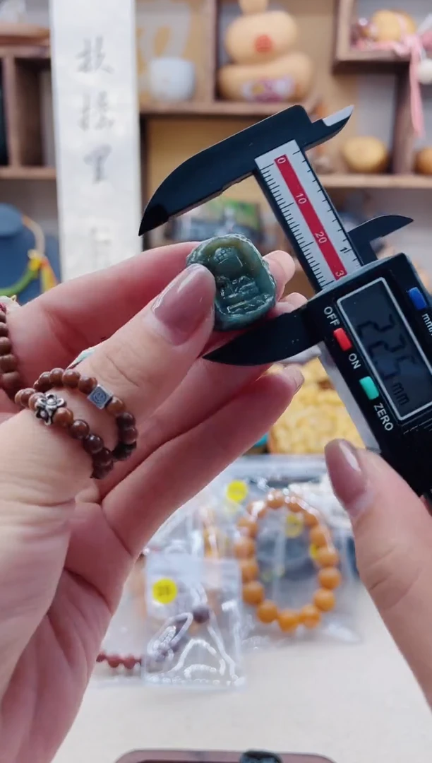 【闪购商品】和田玉颈饰未镶嵌R186和田玉小佛发1