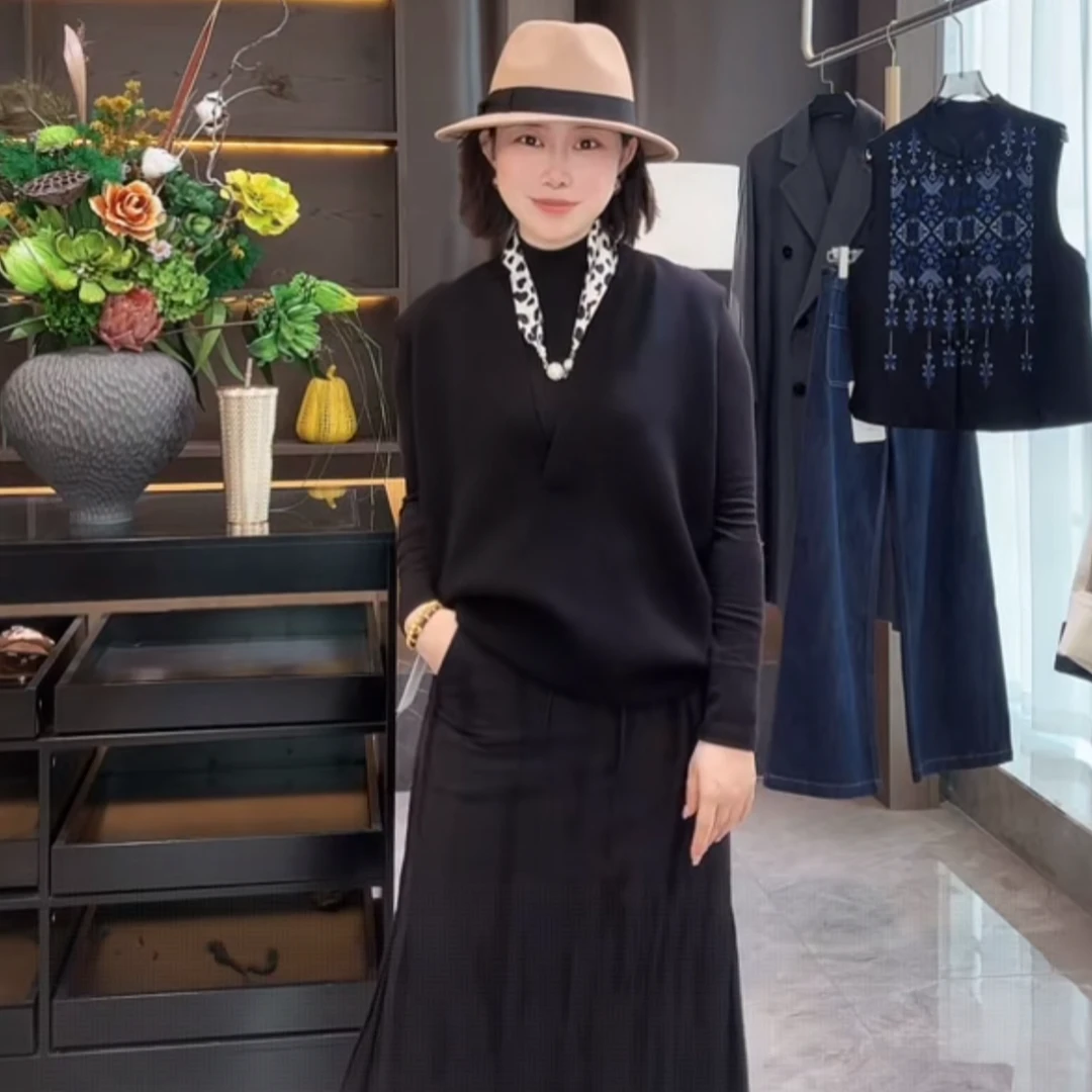 【MIXCITY亚楠家】高定裙◆立体剪裁优雅个性亚麻半身裙8837