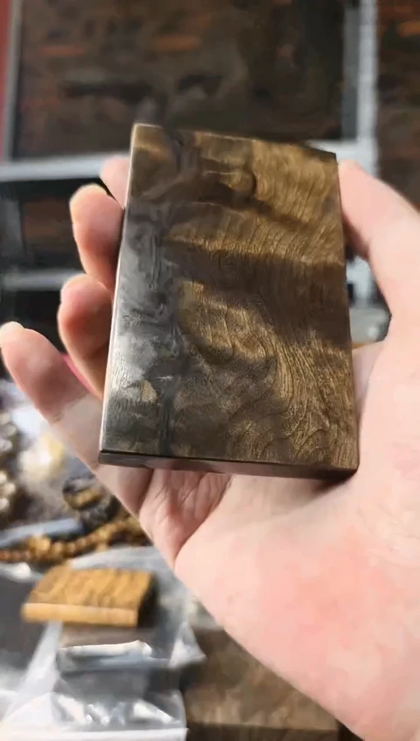 楠木（金丝楠）把件无事牌