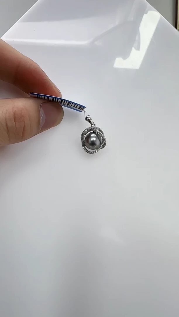 【闪购商品】海水珍珠DA银S925镶嵌h034 大溪地