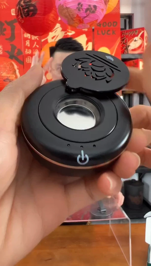 【闪购商品】金属 车载熏香炉1个+母树料+母树粒5克