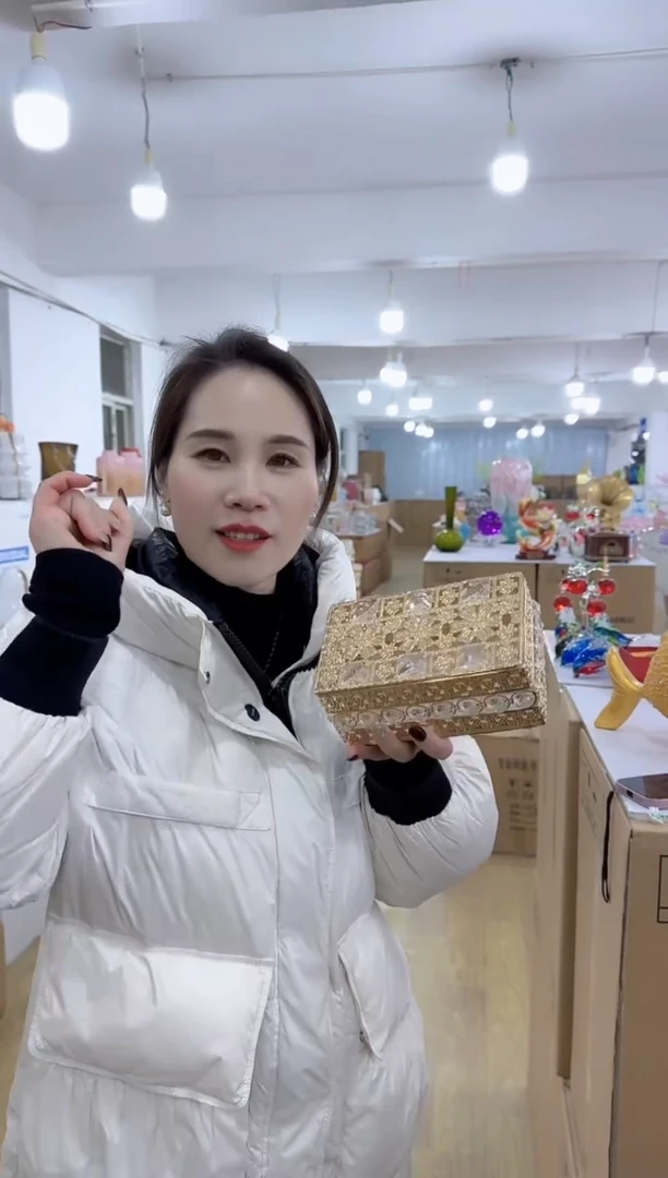 【闪购商品】无铅玻璃美全花器-n-早4