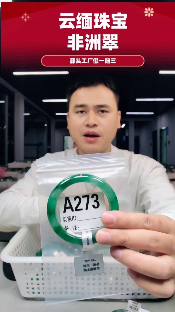 未镶嵌手镯石英质玉（非洲翠）56圈口A273