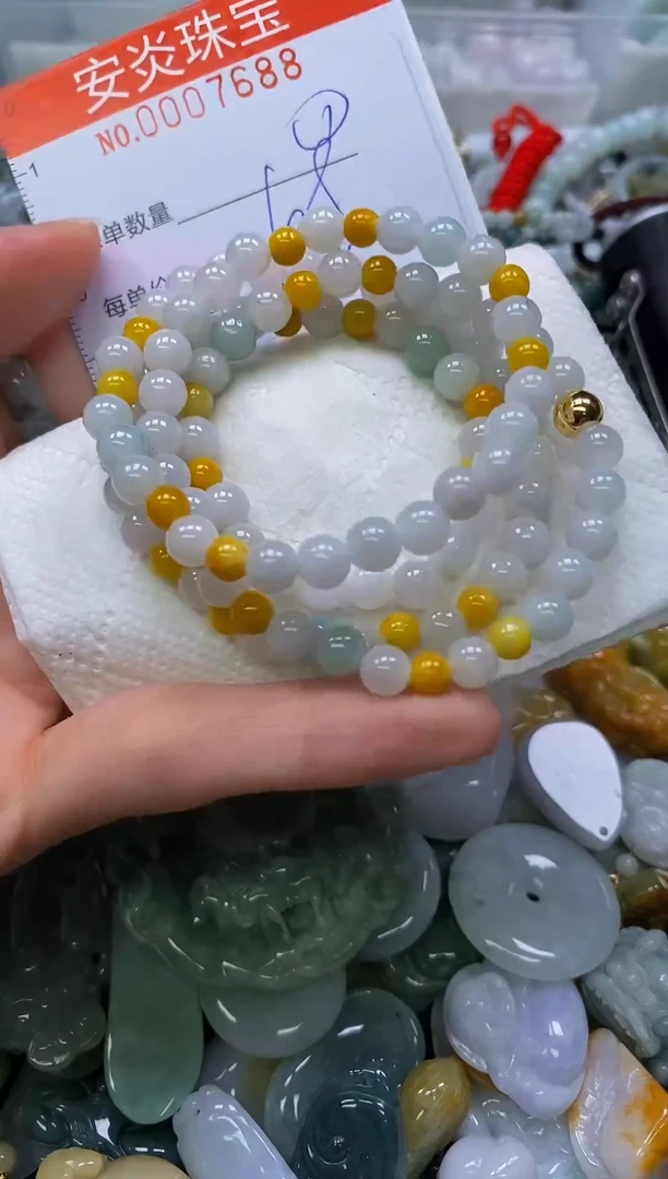 颈饰未镶嵌翡翠闪购0007688多样性发其一