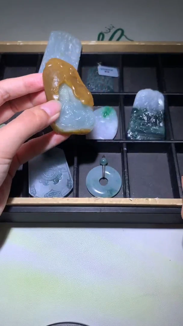 定制翡翠未镶嵌万****~毛货-不退不换
