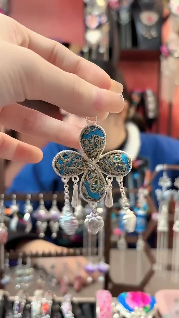 织绣 云织谣民族风精美饰品   294