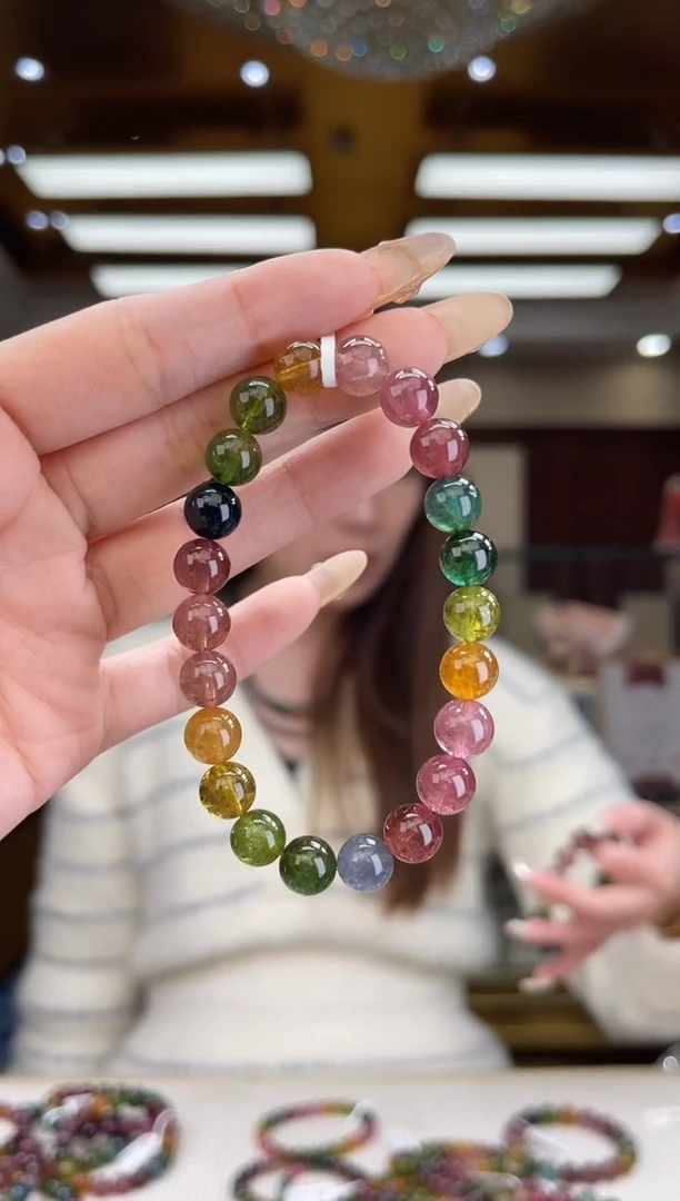 【闪购商品】碧玺/未镶嵌8mm+碧玺单圈多样性发货40