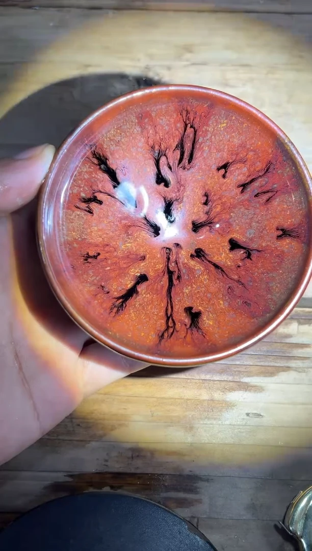 茶盏老木头精品柴烧11