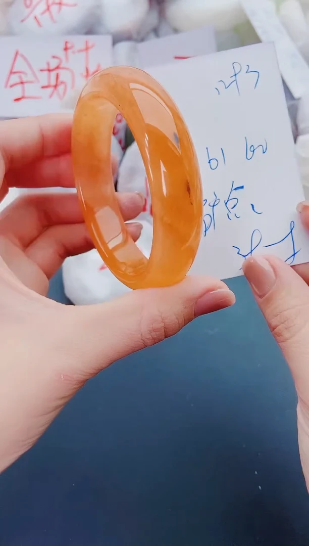 未镶嵌手镯石英质玉N94-60-61