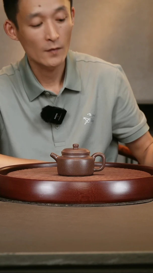 茶壶紫砂大水潭紫泥德钟170c