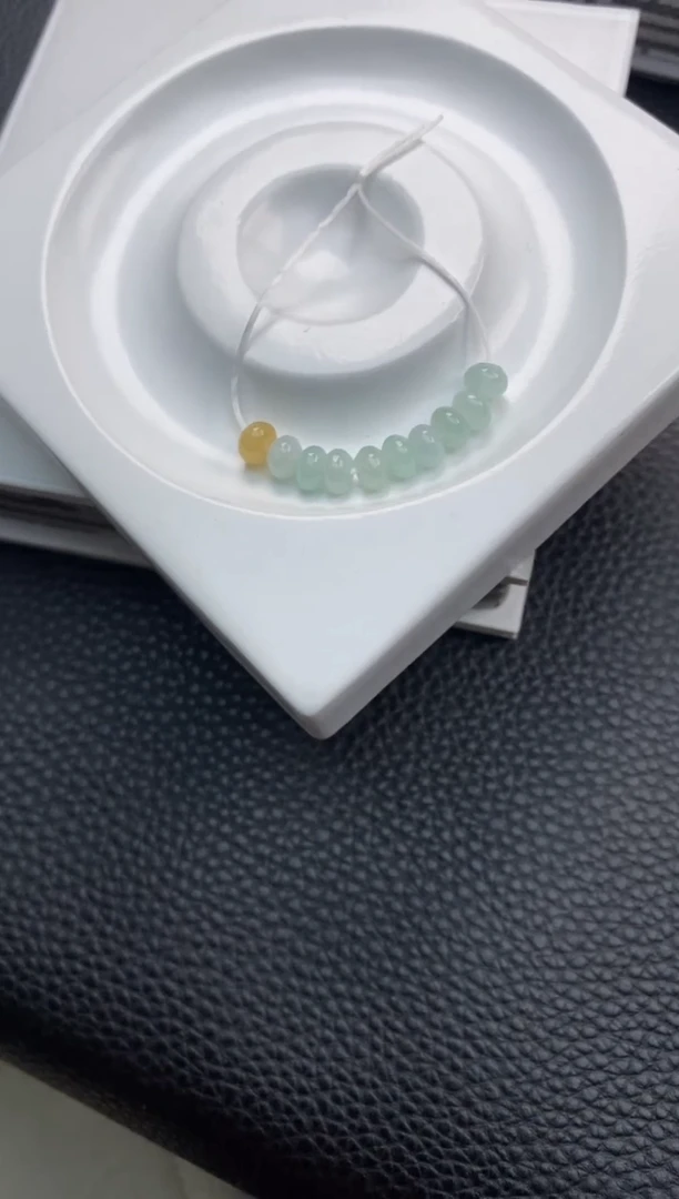 翡翠散珠7天然A货翡翠散珠