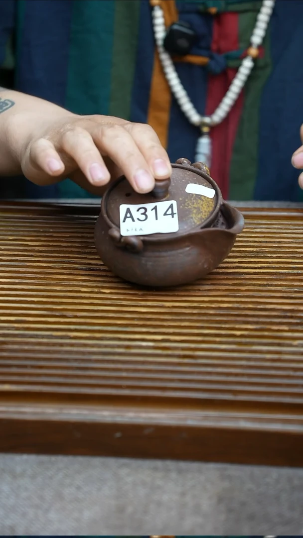 万古烧粗陶手工茶具