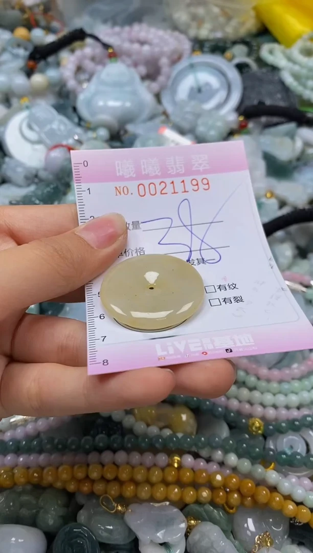 翡翠未镶嵌颈饰闪购002119