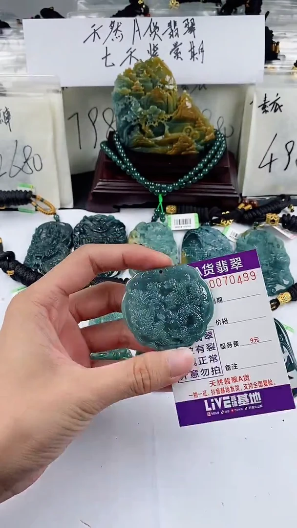 【闪购商品】翡翠颈饰未镶嵌