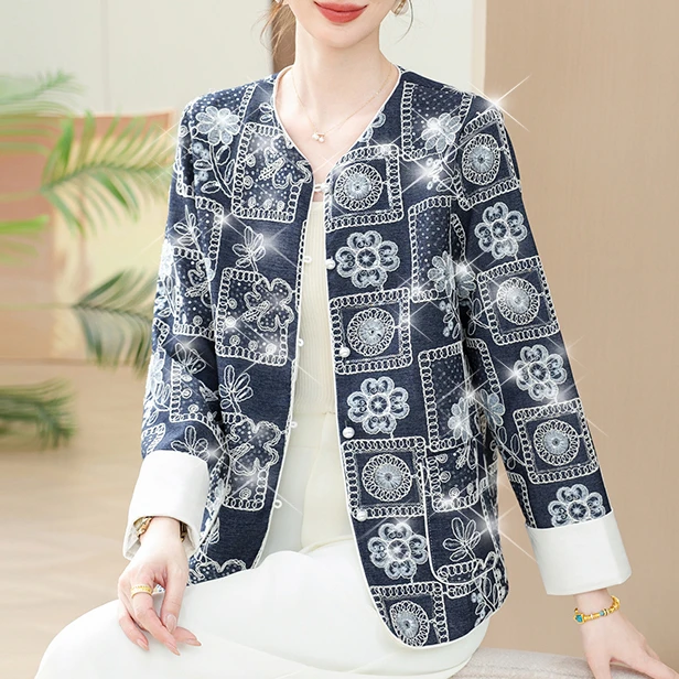 国风短款外套春装女2025新款今年时尚潮流爆款减龄新中式盘扣上衣