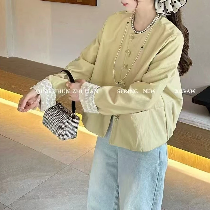 THE Bohe（377#）新中式气质长袖外套