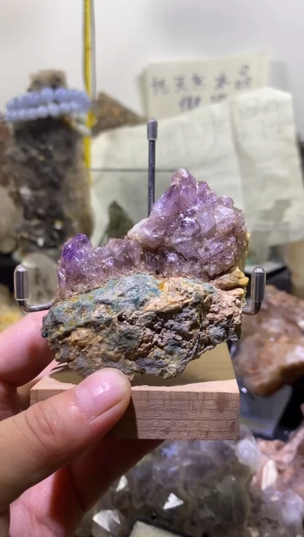 水晶珠宝半成品未镶嵌34号四川超七花园水晶100g