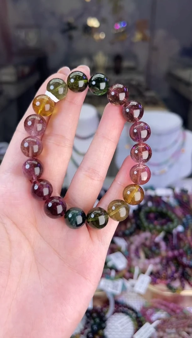 【闪购商品】碧玺/未镶嵌10mm+碧玺单圈多样性发货