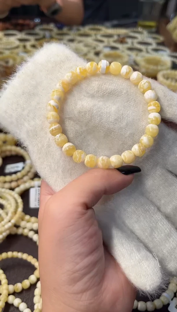 裸石蜜蜡未镶嵌蜜蜡手串