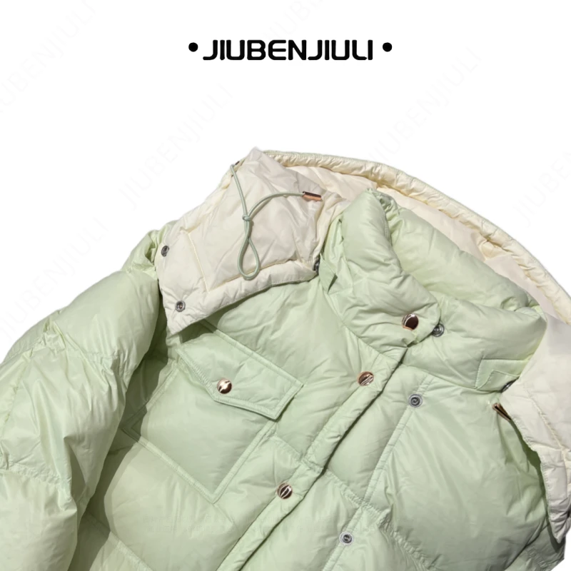 秋冬新款时尚百搭羽绒服女设计感小众短款外套【21922】