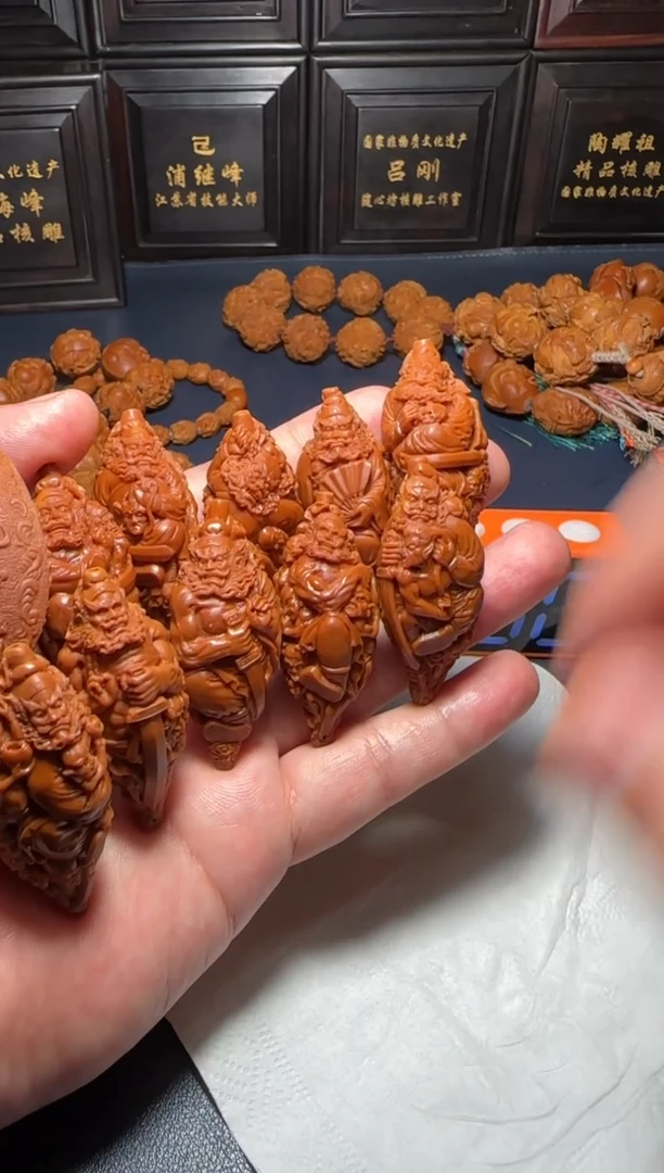 手串/手链橄榄核带****信橄榄核钟馗