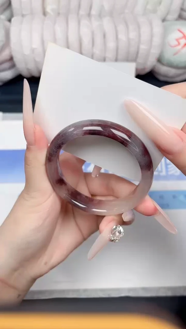 未镶嵌手镯石英质玉12-58