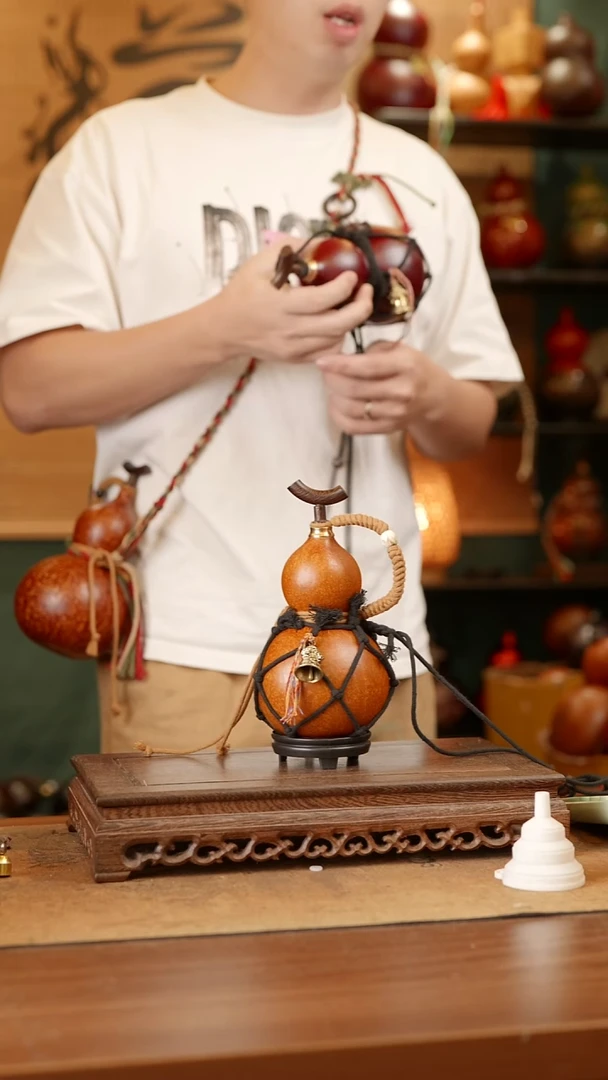 54号精品天然大漆酒葫芦一物一拍~/