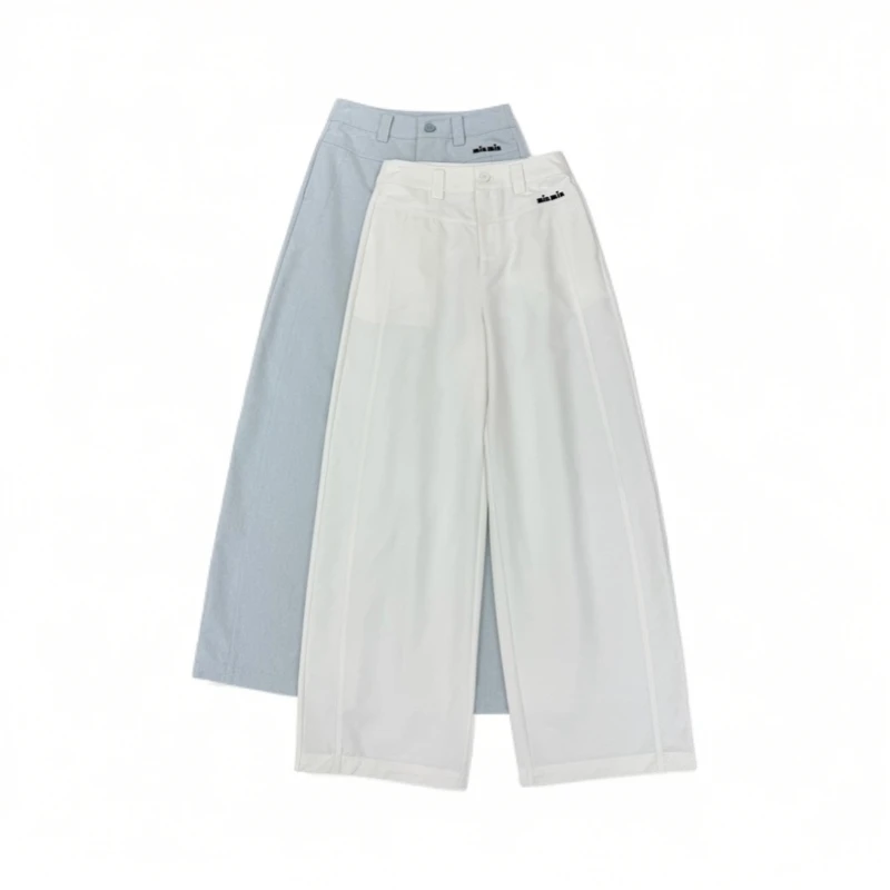 51292 百搭春夏秋女装直筒裤运动夏季条纹休闲裤休闲时尚