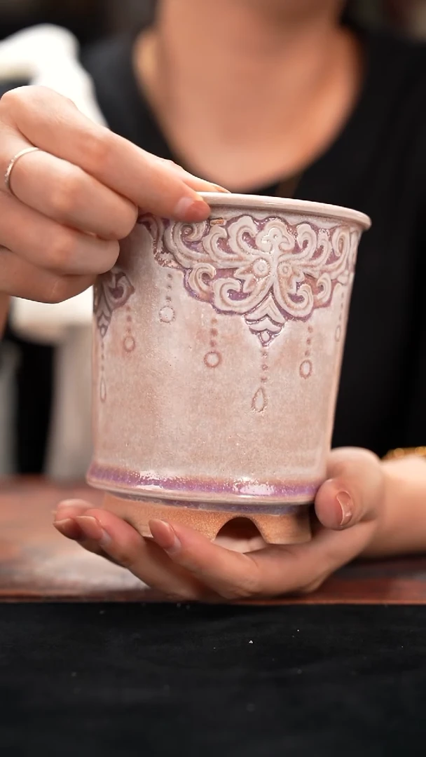 8-8-058花盆口径9.5瑕