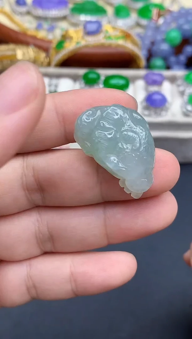 颈饰未镶嵌翡翠133-中国好珍宝