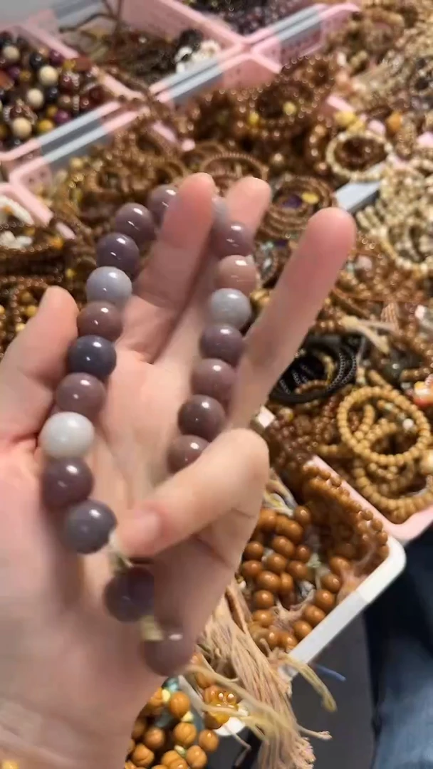 手串菩提根/象牙果菩提根紫美人手持