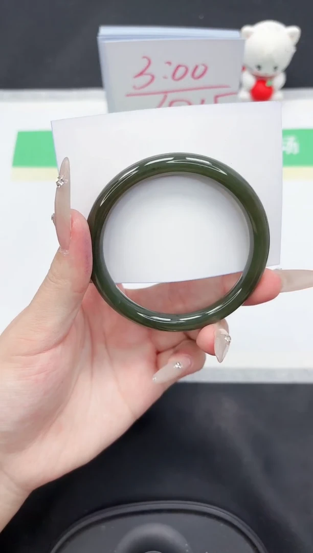 【闪购商品】和田玉手镯未镶嵌244-56.6