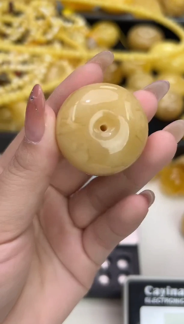 裸石琥珀未镶嵌琥珀蜜蜡吊坠