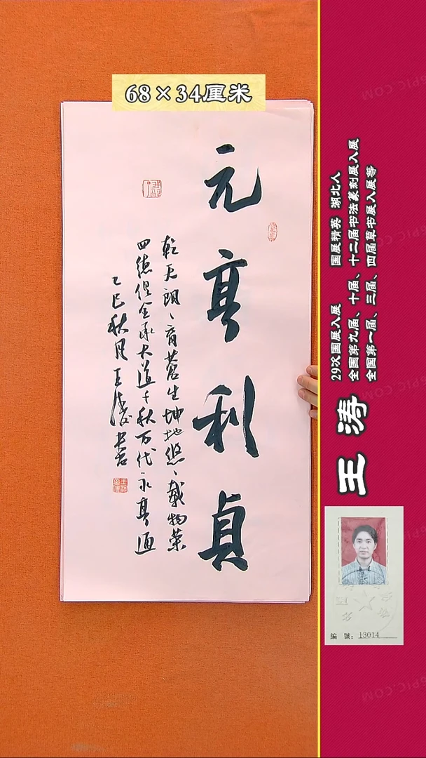 书法24a王涛书法作品