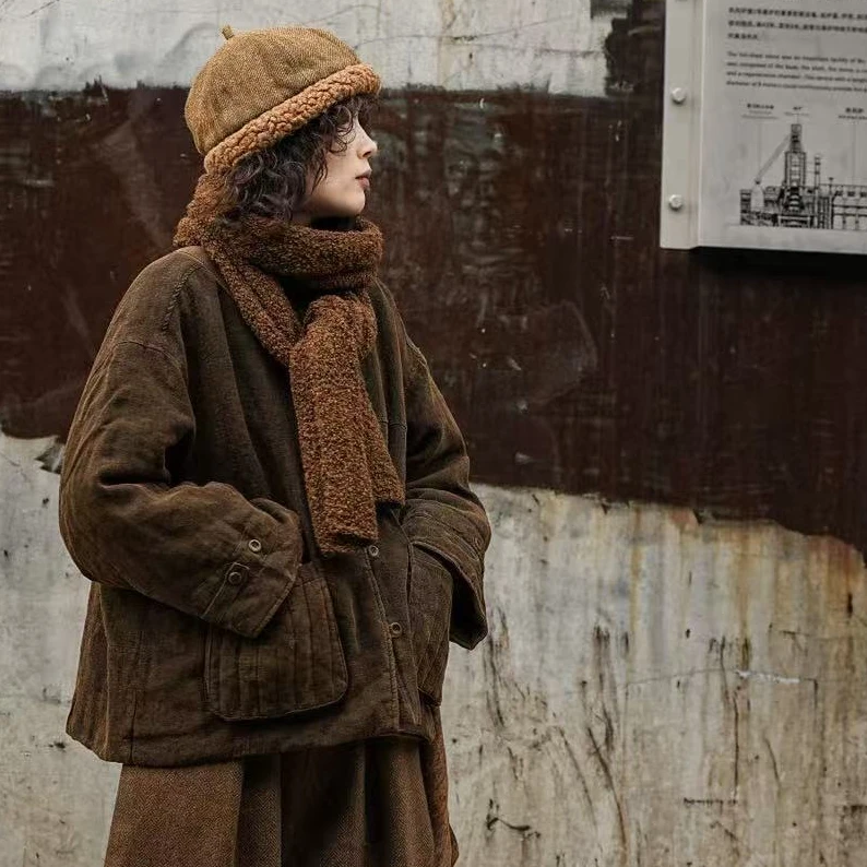 2024冬季新款棉衣08386时尚休闲百搭加厚秋冬