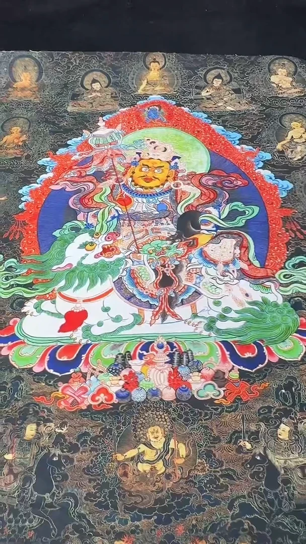 卷轴画藏式珍藏彩绘艺术馆11