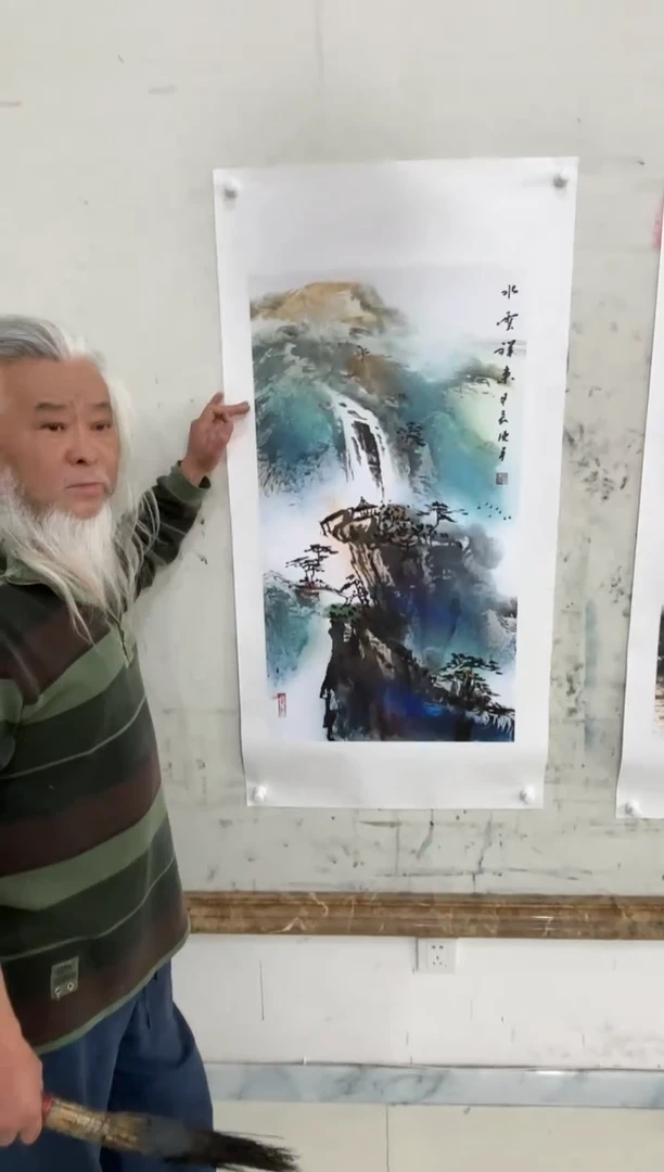 【闪购商品】书法薛晓平精品山水画